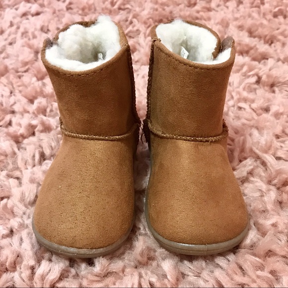 baby girl sherpa boots